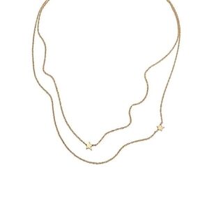 *NWT* Jennifer Zeuner Gold Tone Star Necklace